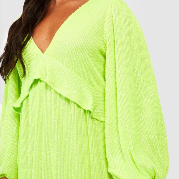 NWT Boohoo sequins maxi - Picture 3 of 4